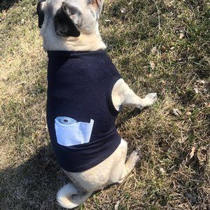 Cotton Stretch FUN TP LOGO: Dog shirt